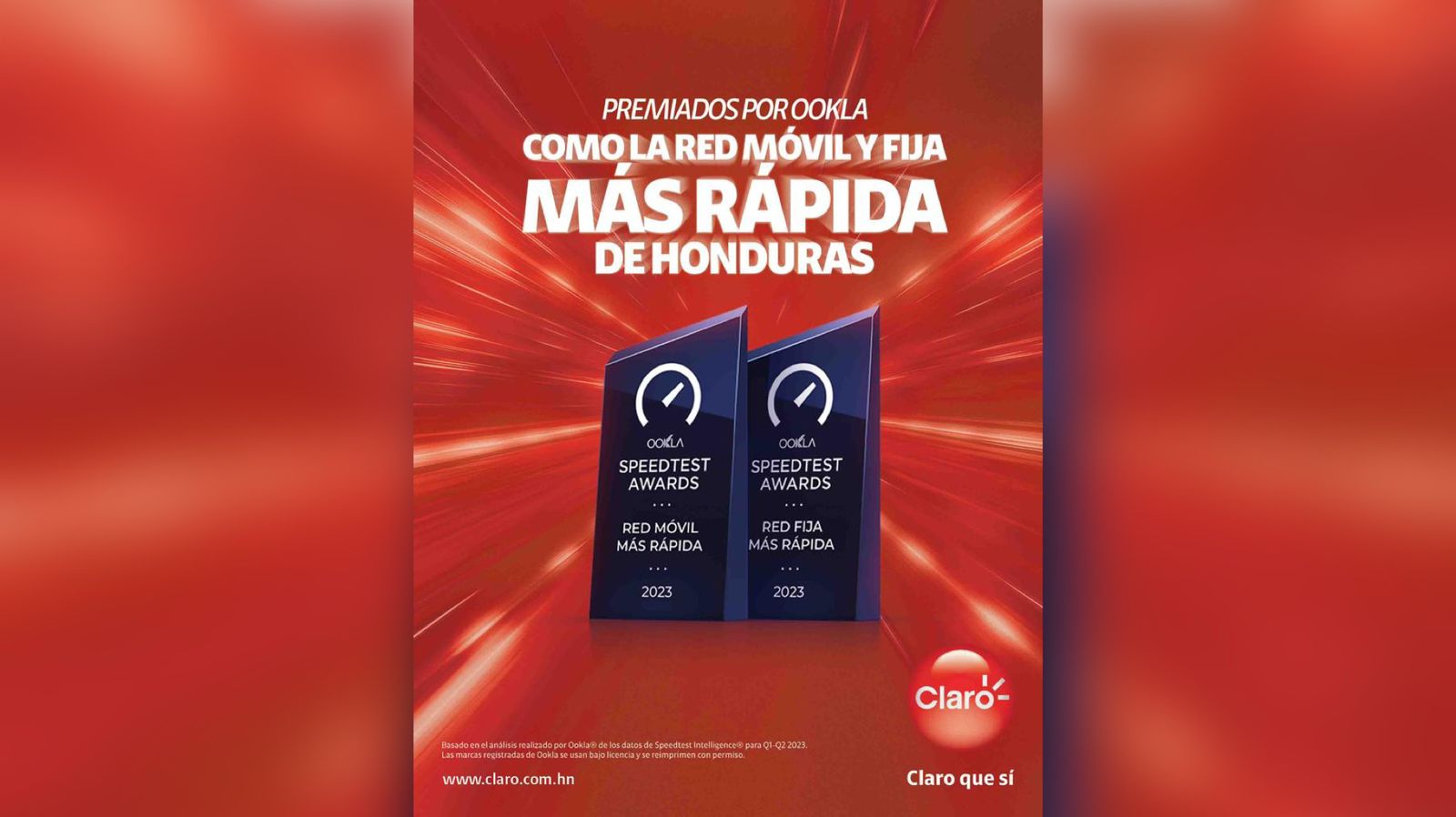 Claro es reconocida por Ookla SpeedTest Awards como la red más rápida ...
