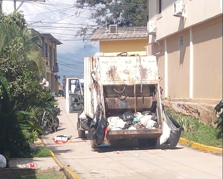 Camión aplasta a hombre en Comayagua