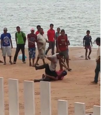 ¡"Cariñitos" en la playa!