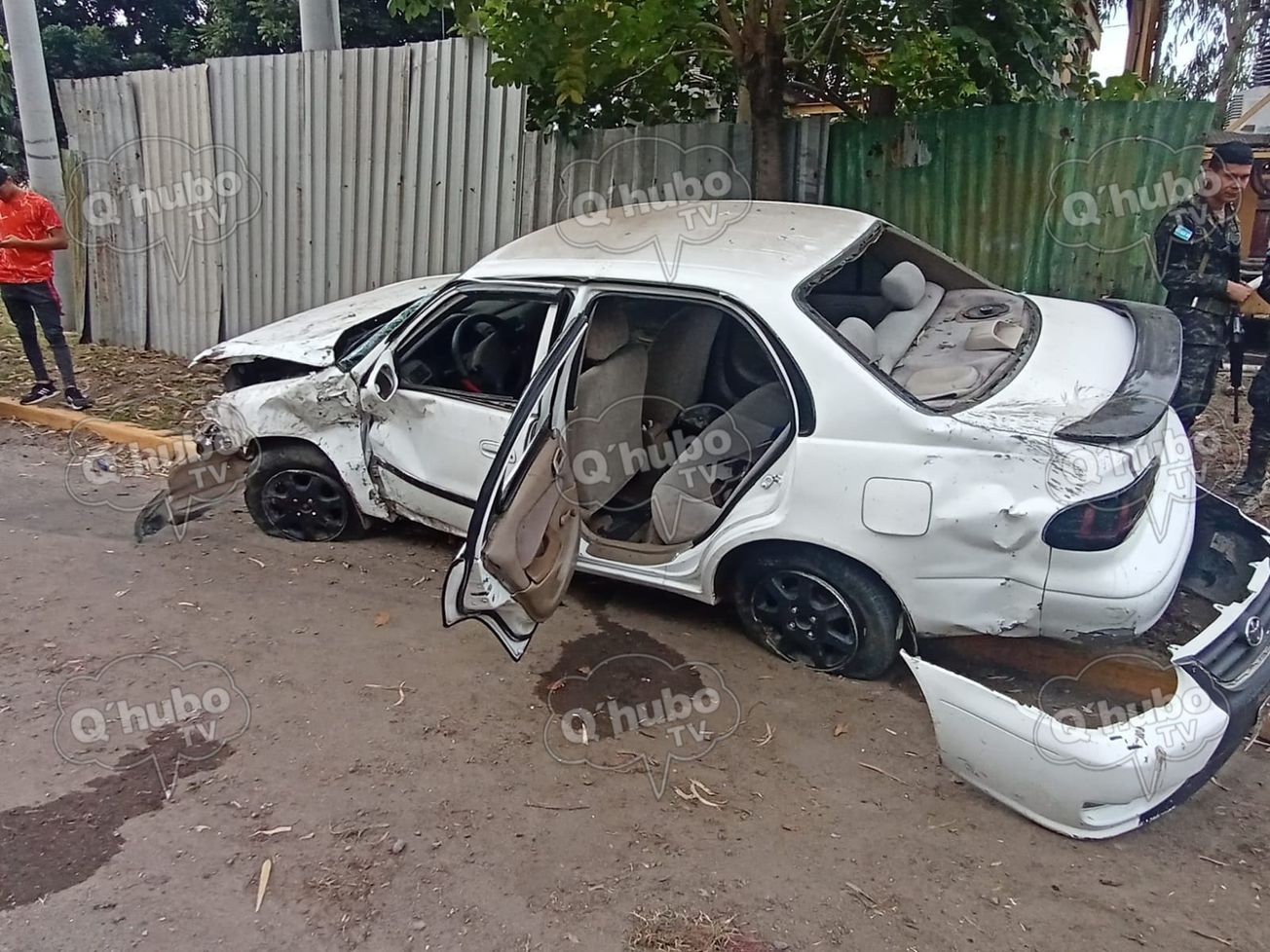 Una persona herida en accidente de tránsito