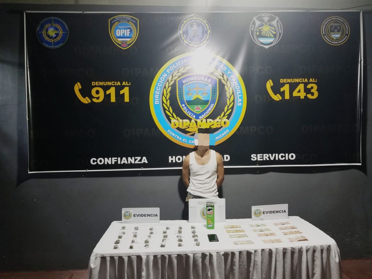 Capturan a "El Bornie - Pitbull", miembro de la Mara MS-13