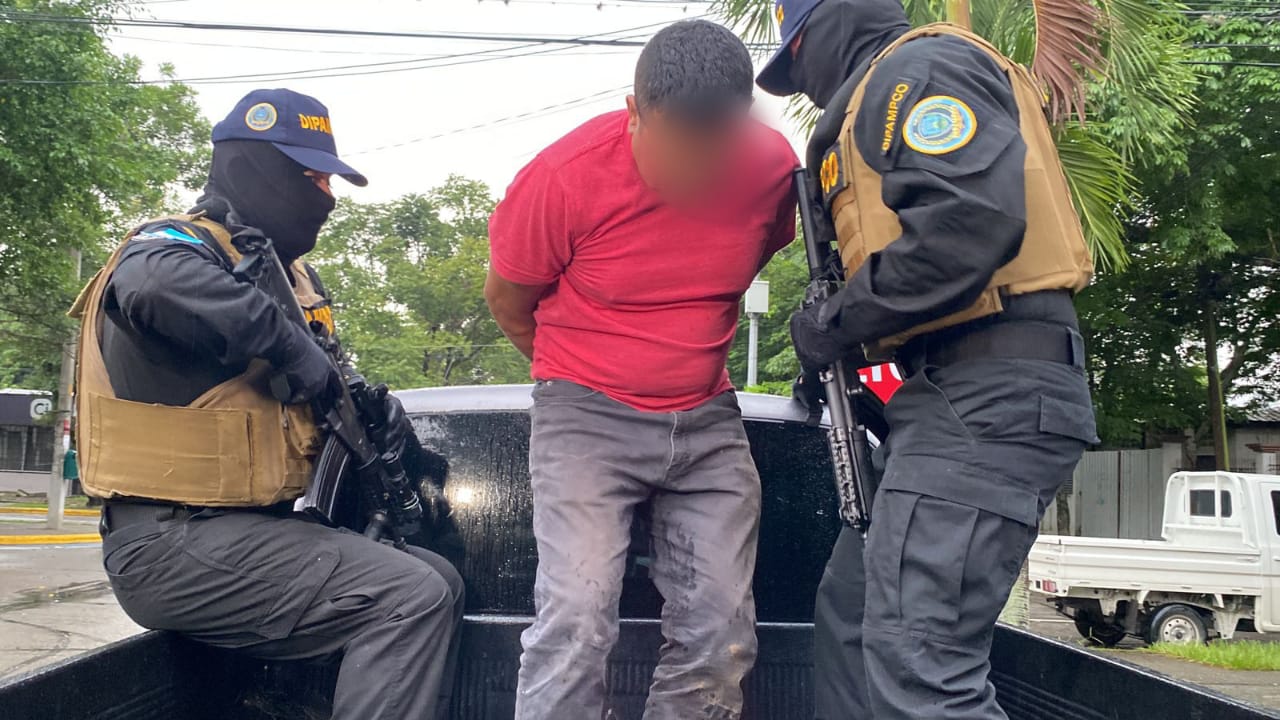 Capturan a marero salvadoreño en Santa Cruz de Yojoa.