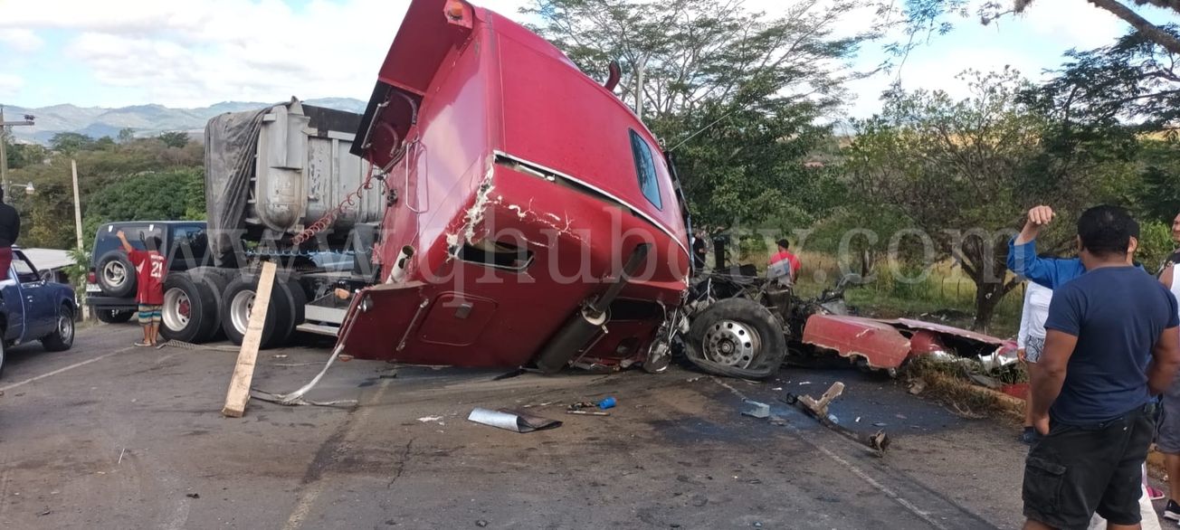 Un herido deja aparatoso accidente en carretera a Olancho