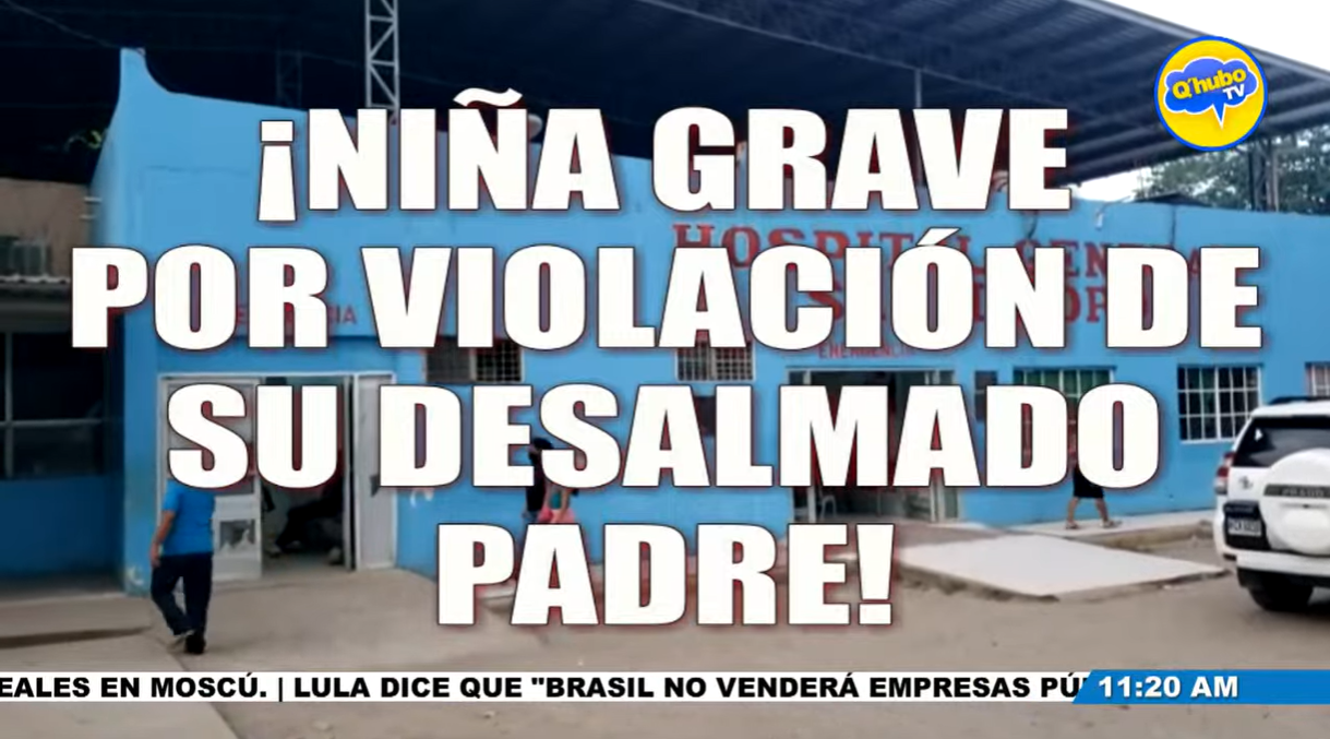 ¡ABERRANTE! Padre viola a su hija de tres años