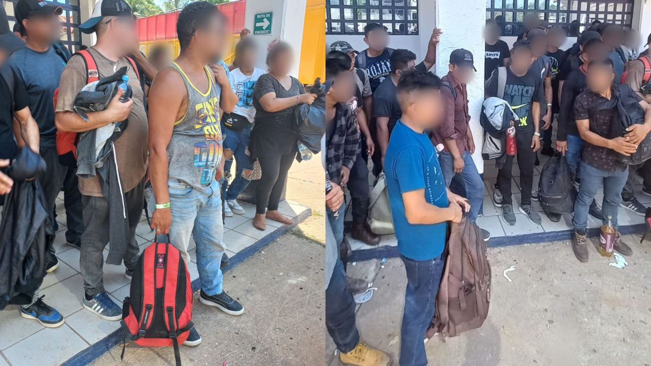 INM rescato a 129 migrantes extranjeros entre ellos hondureños