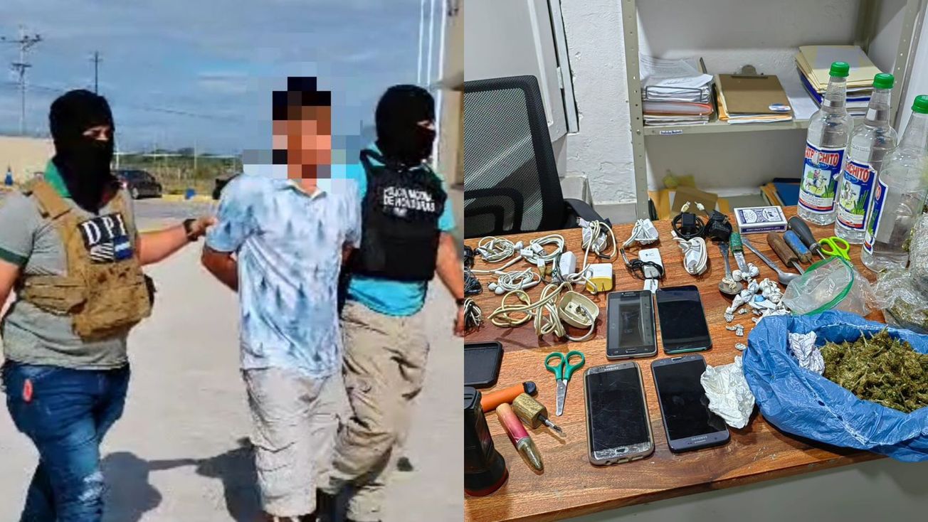 Cae Policía Penitenciario sospechoso de introducir droga al penal de Olanchito