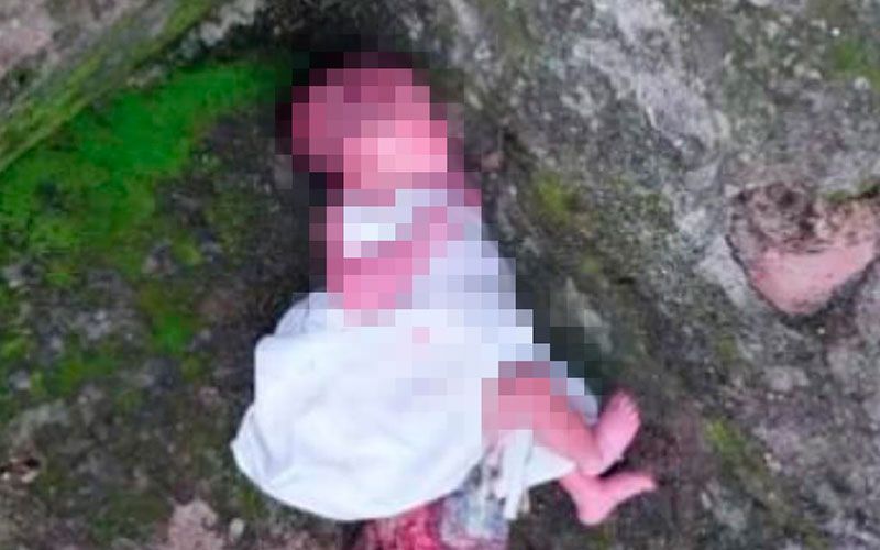 ¡INDIGNACIÓN! Cerca de iglesia botan a recién nacida en El Paraíso