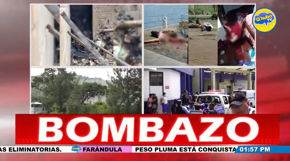 Reyerta e incendio en CEFAS deja 41 privadas de libertad muertas