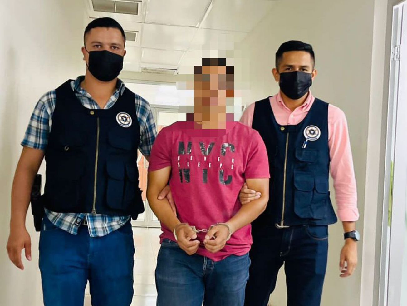 DPI captura a individuo que agredía sexualmente a su prima de cuatro años en Tegucigalpa