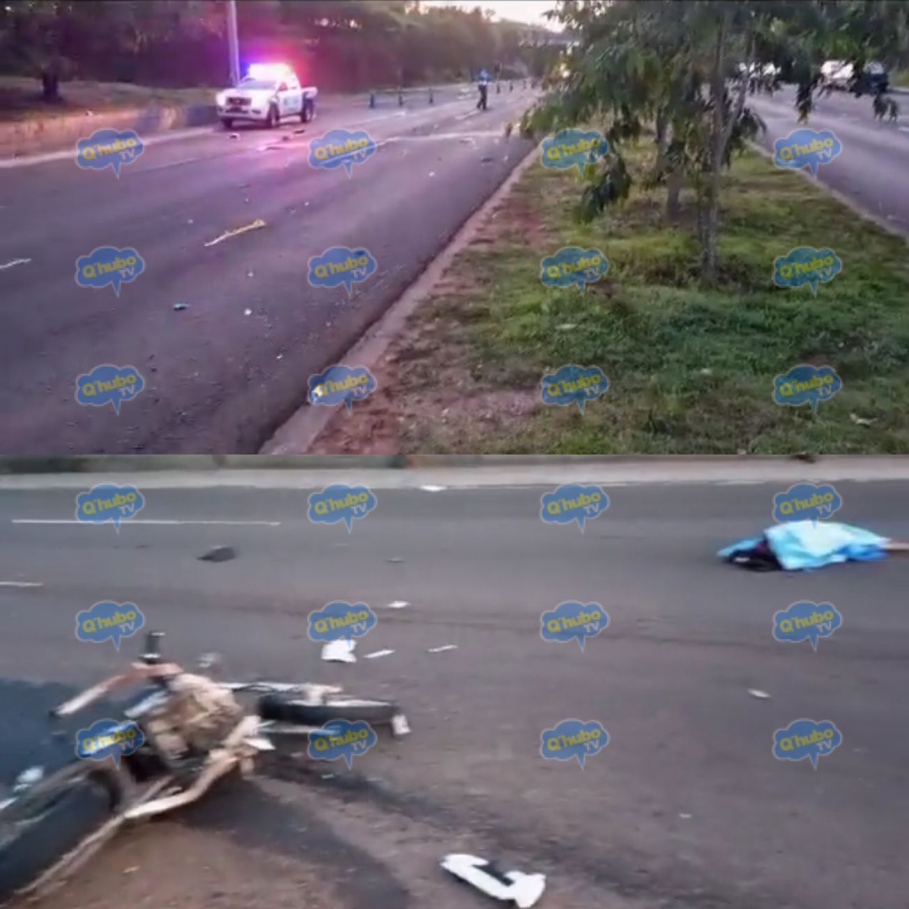 Pareja pierde la vida al accidentarse en el anillo periférico en Tgu