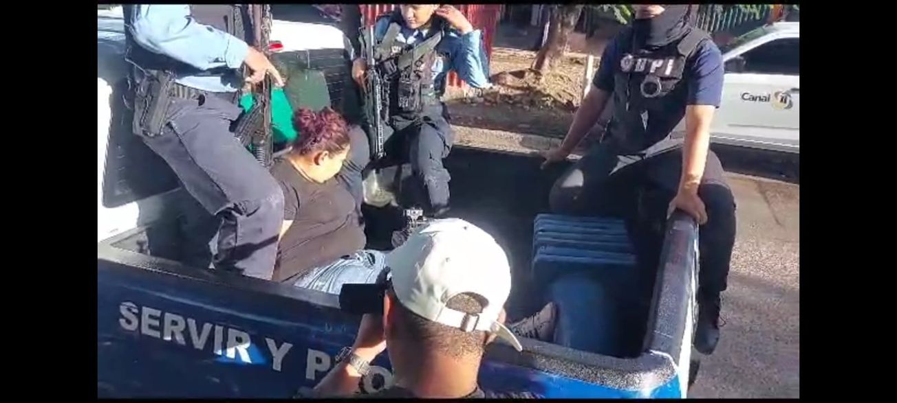 Con drogas capturan a “la China” cabecilla de la MS-13 en Santa Lucía