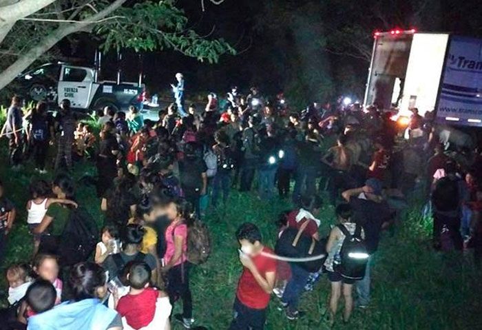 Hondureños entre los 206 migrantes que fueron obligados a ingerir sustancias y abandonados  en México