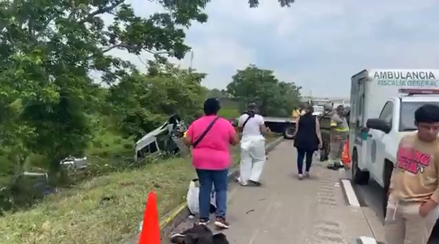 ¡TRAGEDIA! mueren cuatro migrantes hondureños en accidente vial en México
