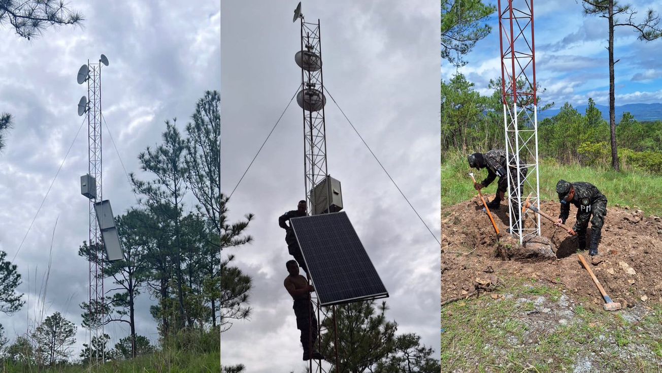 Fuerzas Armadas desmantelo antenas que eran utilizadas para redireccionar internet a cárcel