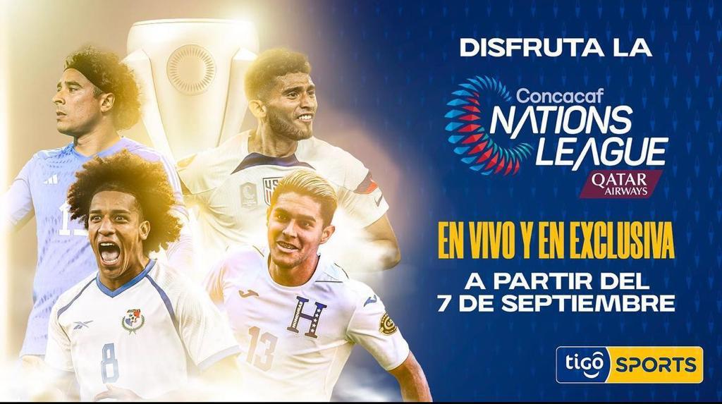 Tigo Honduras adquiere derechos exclusivos de transmisión de Concacaf Nations League 2023