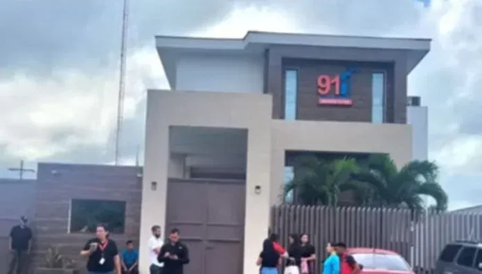 ATIC interviene oficinas del 911 en La Ceiba, Atlántida