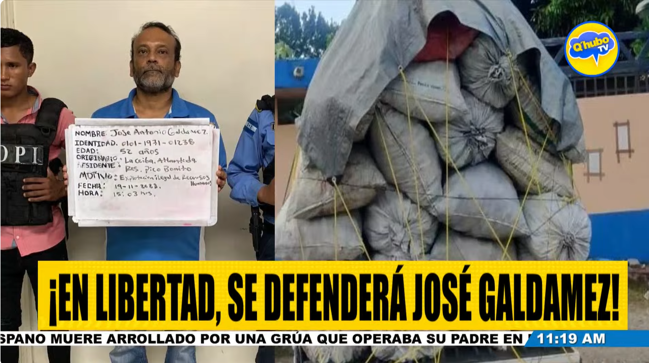 En libertad, se defenderá exministro José Galdámez en La Ceiba