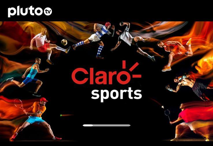 Pluto TV integra el canal de Claro sports  a su plataforma en Latinoamérica