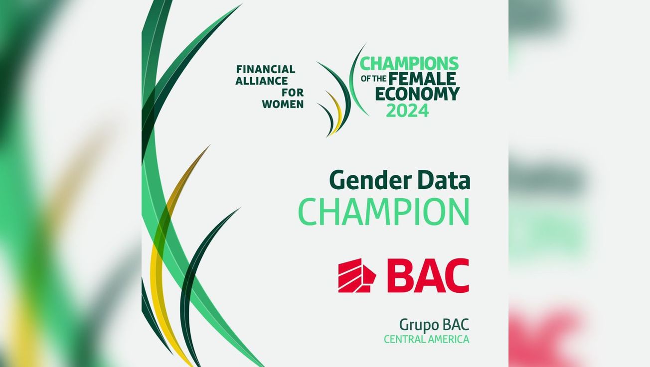 BAC fue reconocido por su capacidad en la gestión de datos de género como una forma de potenciar la economía de las mujeres