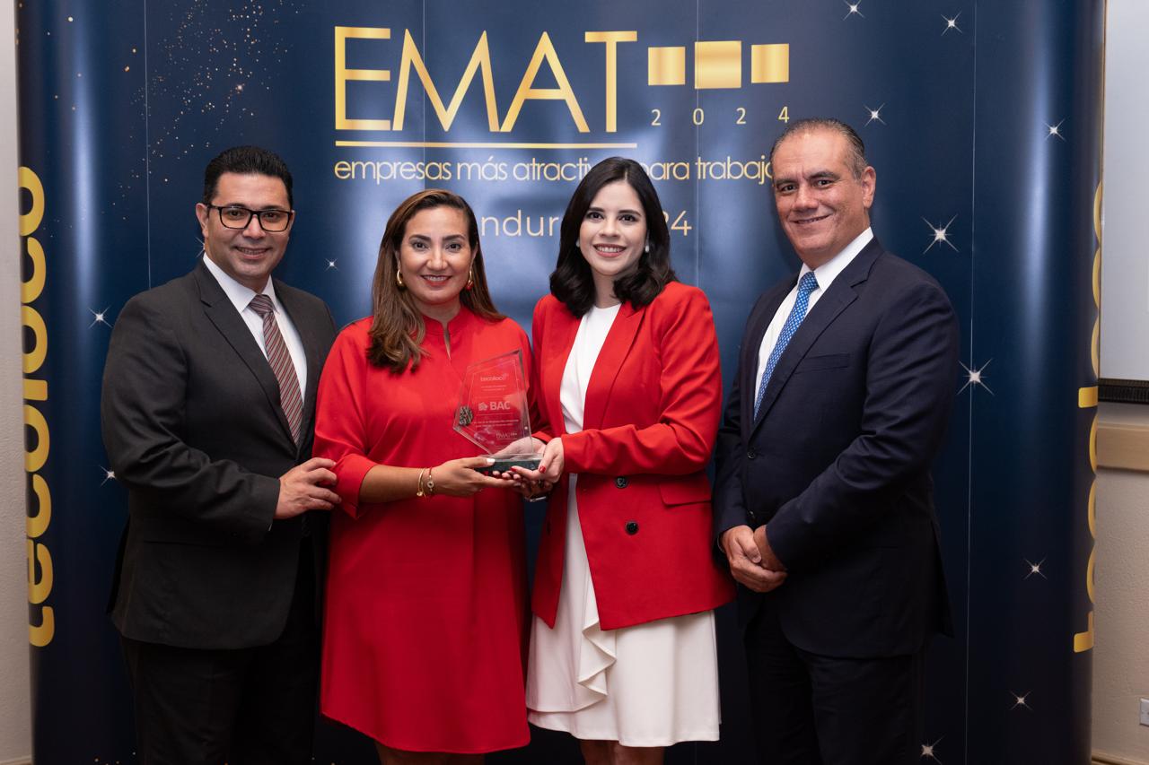 BAC CONTINÚA SIENDO RECONOCIDO COMO UNO DE LOS MEJORES LUGARES PARA TRABAJAR EN HONDURAS