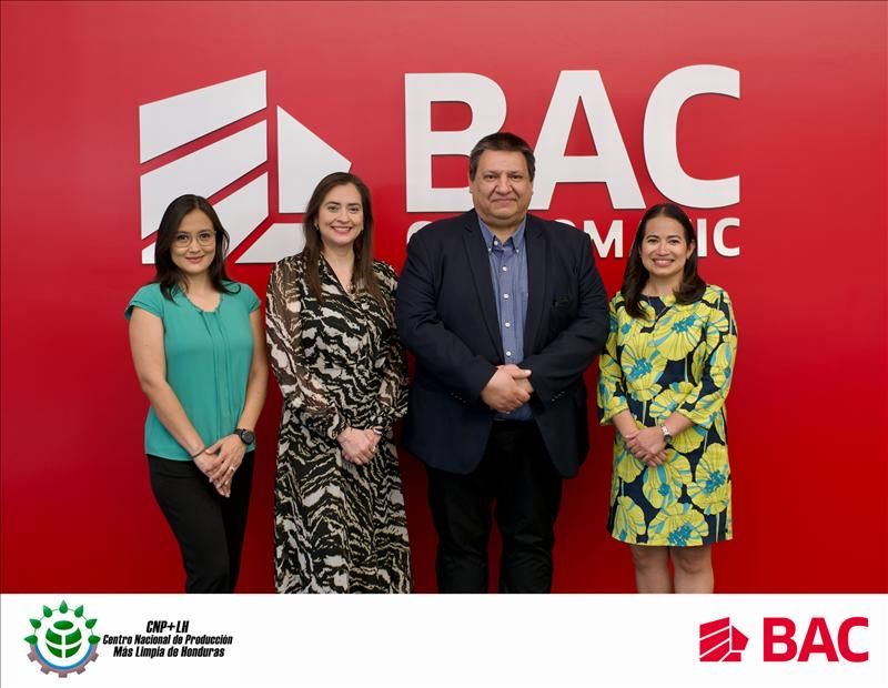 BAC, Primer Banco Benefactor del Centro Nacional de Producción Más Limpia de Honduras