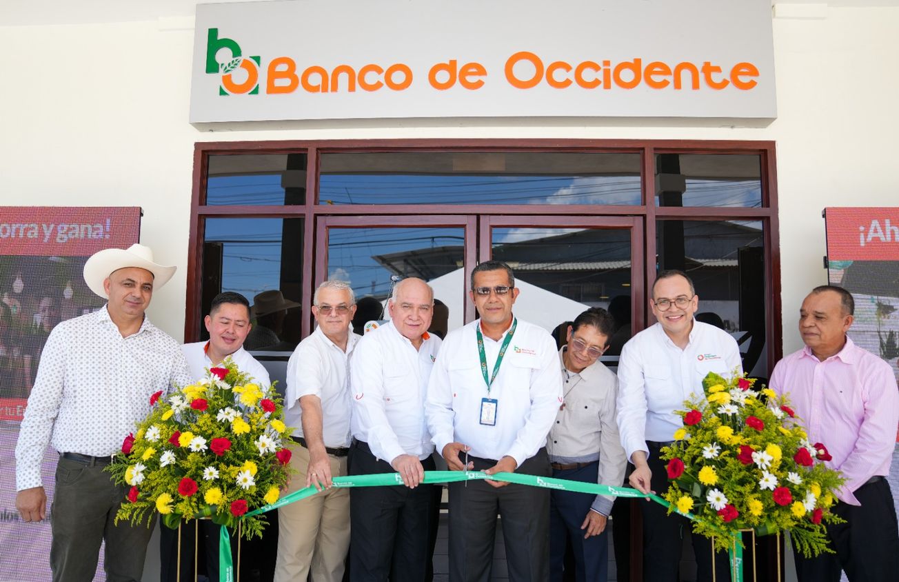 Banco de Occidente inaugura moderna
agencia en el corazón de Jutiapa Atlántida