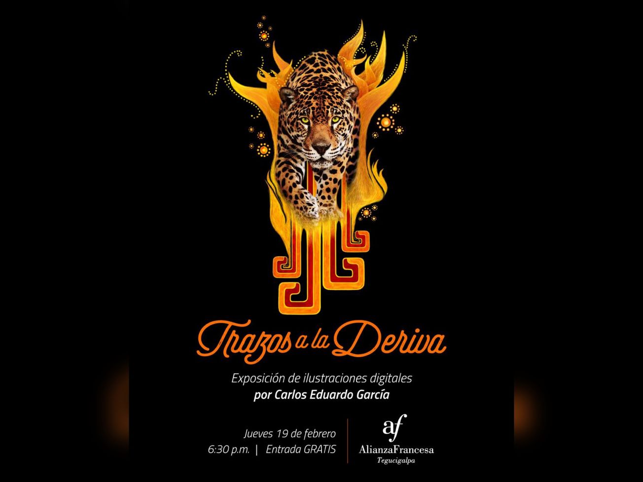 Carlos García presenta su primera exposición: “Trazos a la deriva”