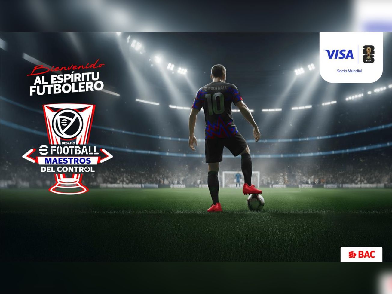 Del mundo gamer a la Copa Mundial de la FIFA 26™️: los ganadores del torneo VISA y BAC vivirán la pasión del futbol en la edición más grande de la historia.