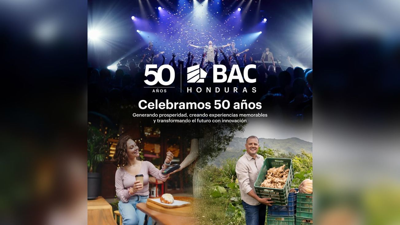 BAC Honduras celebra 50 años acompañando la transformación financiera de Honduras
