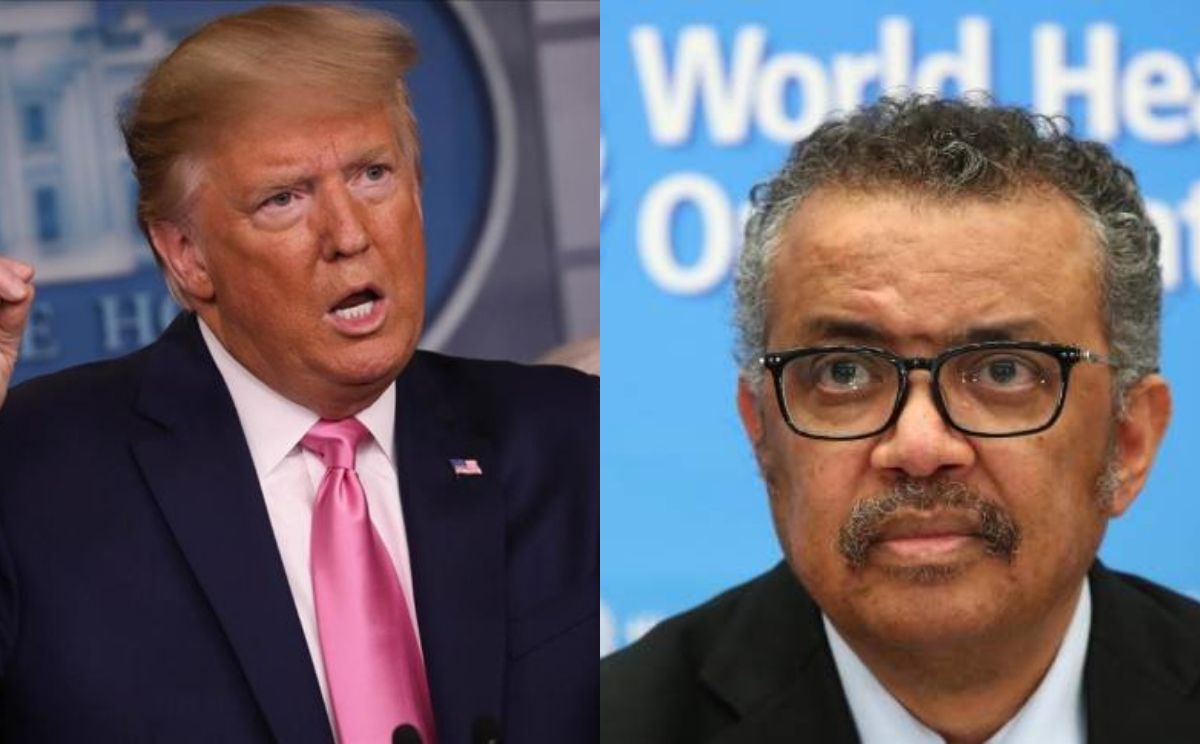 Trump rompe las relaciones de EE.UU. con la OMS.