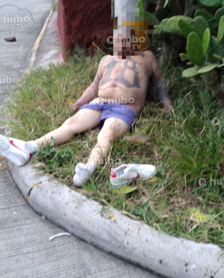 En acera dejan muerto a pandillero
