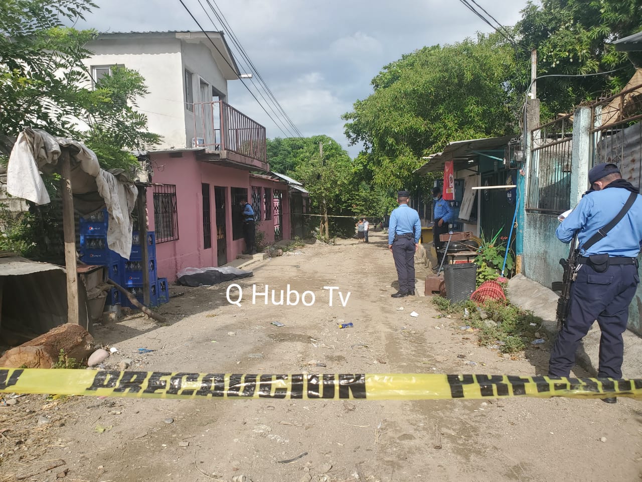 Asesinan a un hombre en La Fortaleza, Cofradía.