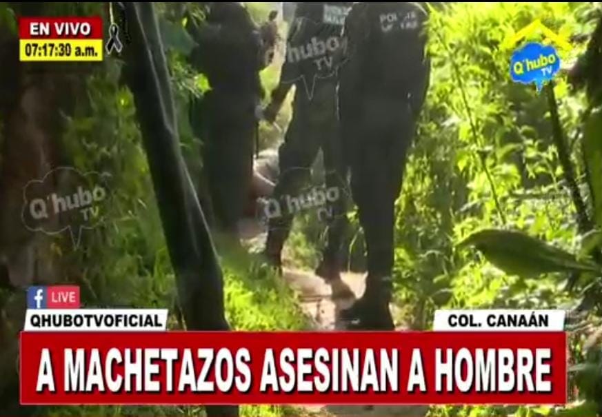 Asesinan a un hombre en la colonia Canaan.
