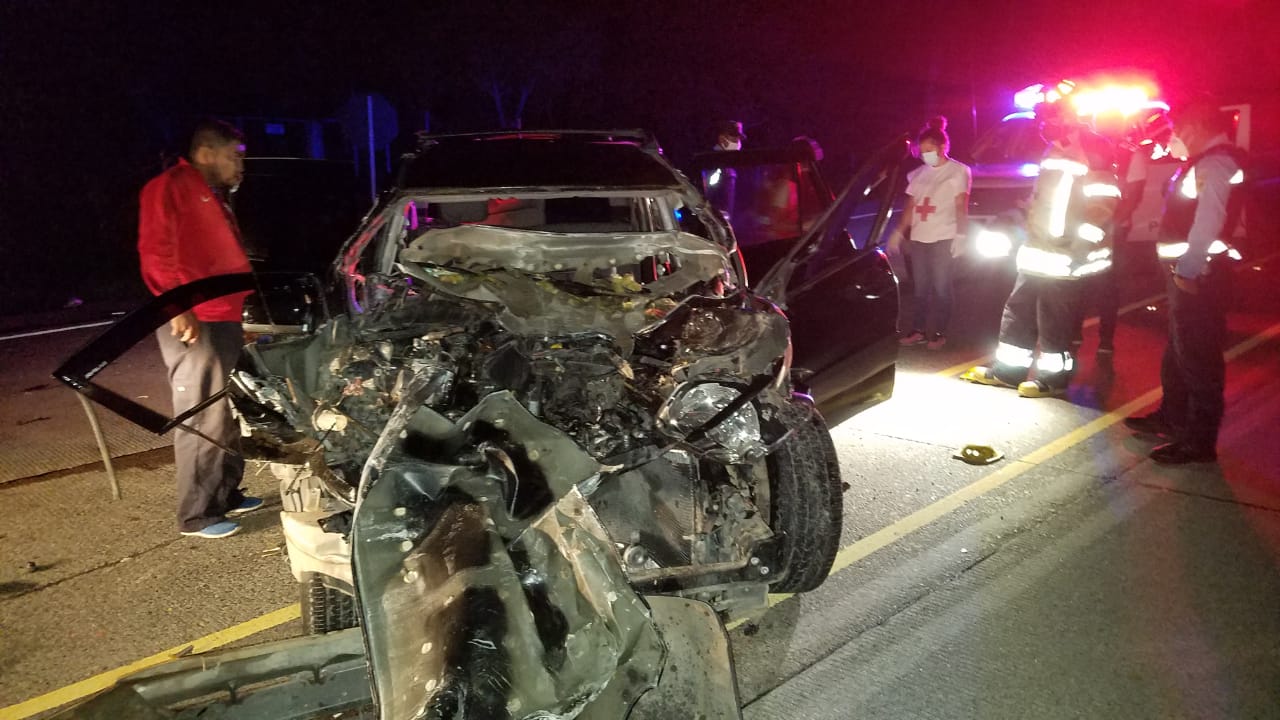 Una persona muerta en encontronazo en la CA-5.