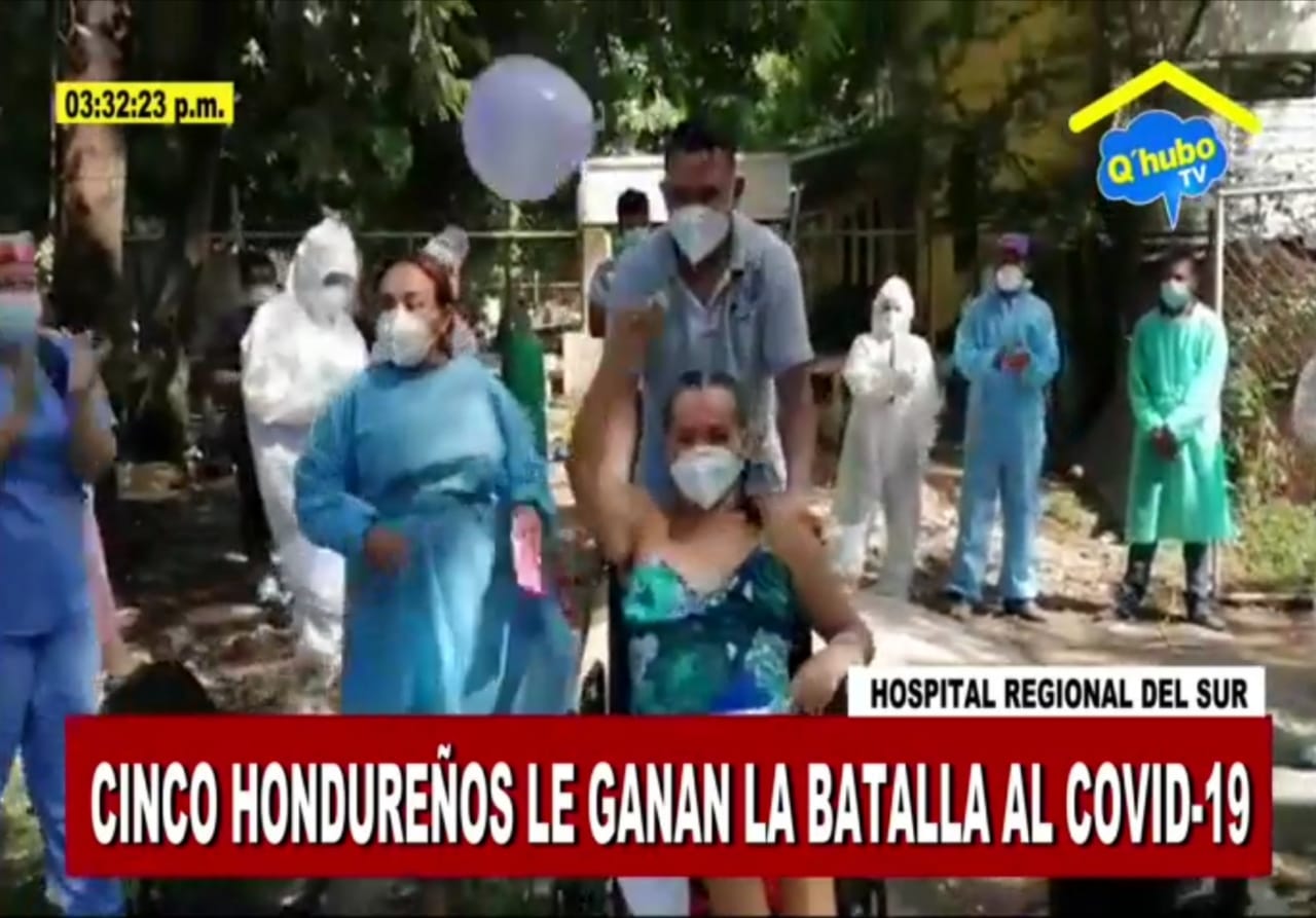 Cinco hondureños le ganan la batalla al COVID-19
