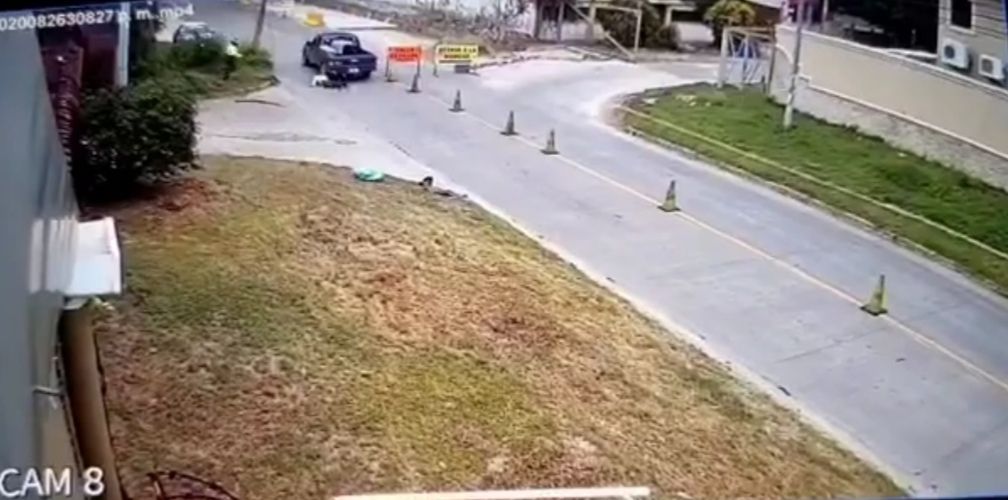 Vídeo: Conductor irresponsable atropella a AMT en SPS, instan a denunciar este tipo conductas