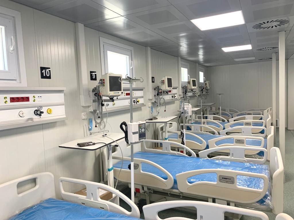 Comisión técnica de Invest-H viajó a Turquía para constatar construcción de Hospitales Móviles 