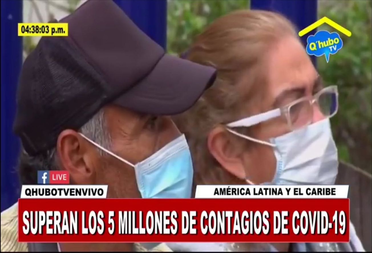 América Latina y El Caribe superaron los 5 millones de casos de la COVID-19