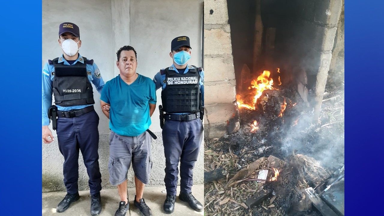 ¡Capturan a hombre que mató a machetazos a la prima de su mujer!