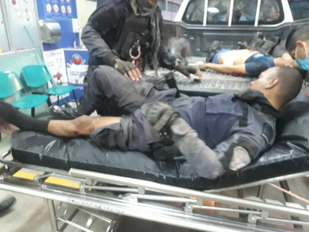 Un policía muerto y tres heridos en enfrentamiento armado.