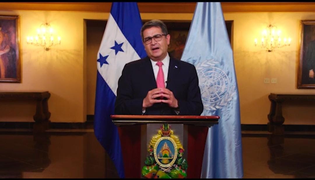 Presidente Hernández envió un mensaje a la ONU en su 75 aniversario.