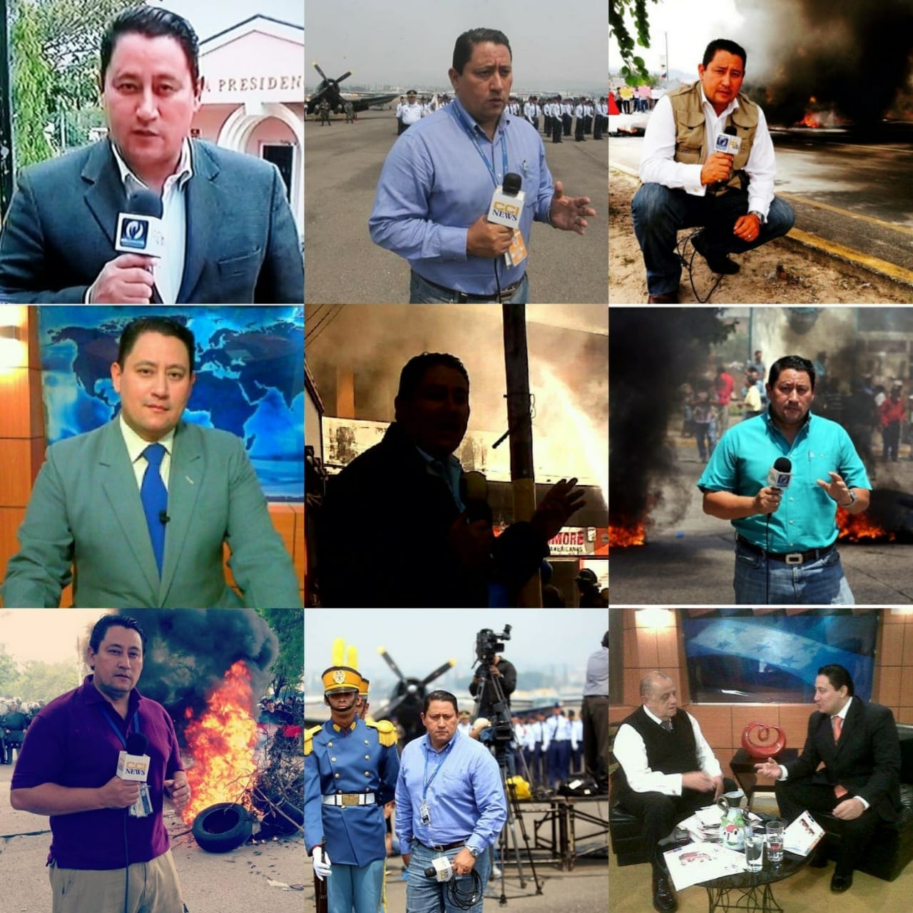 Onan Figueroa "mi padre quería que fuera sacerdote, pero fuí militar, policía y periodista".