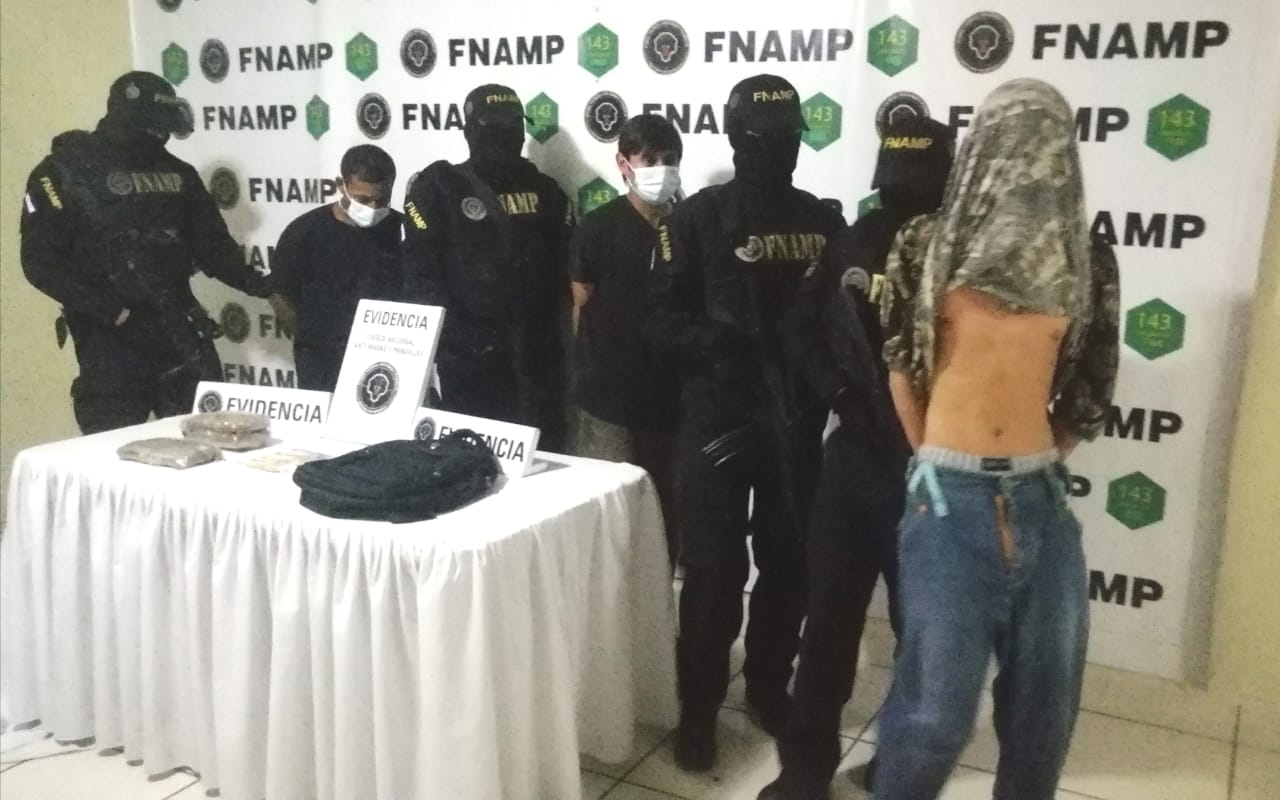 FNAMP captura a tres miembros de la Pandilla 18.