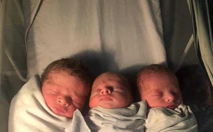 Hospital Mario Catarino Rivas registra el segundo nacimiento de trillizos en 2020