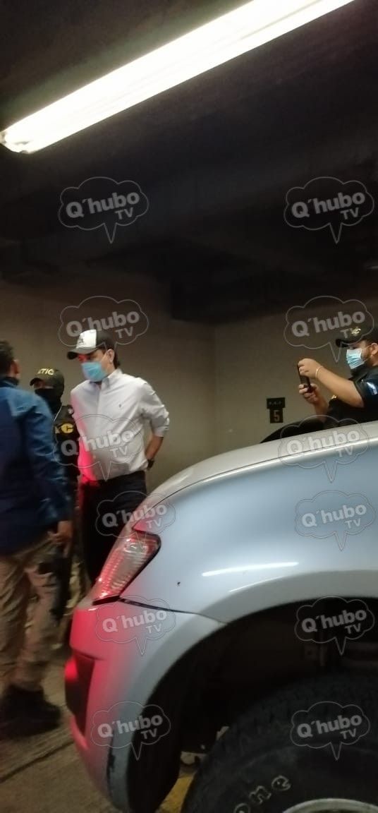 Capturan a Marco Bográn y Alex Moraes.