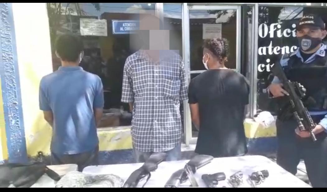 Policía Nacional capturó al asesino en serie "El Olanchano", y a otras cuatro personas más en Cortés