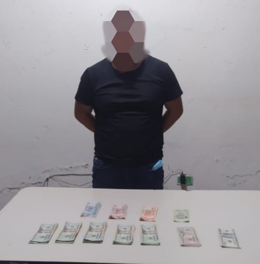 Por supuesto lavado de activos es capturado guatemalteco en aduana Las Manos