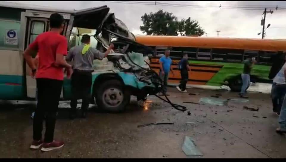 Una persona herida en accidente de tránsito en Choloma.