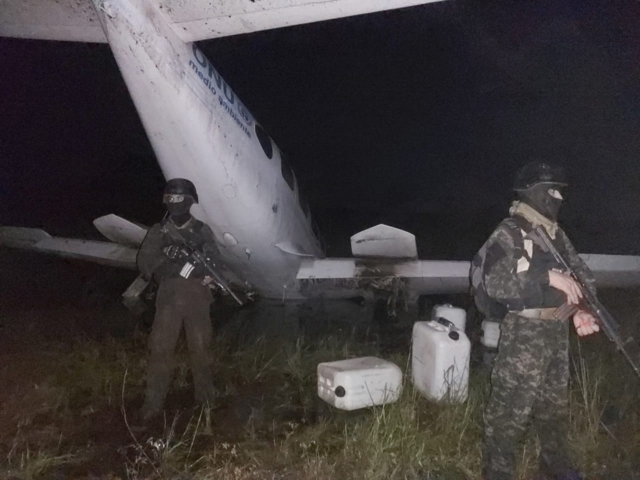 Aseguran narcoavioneta en Patuca.