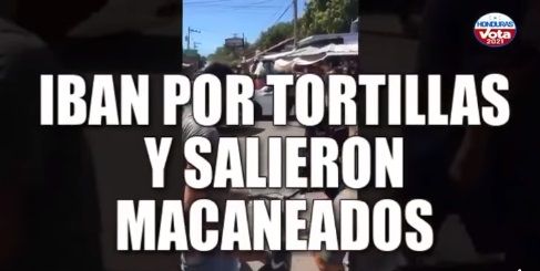 VIDEO: ¡IBAN POR TORTILLAS Y SALIERON MACANEADOS!